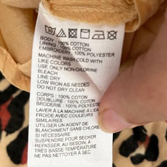 URBAN OUTFITTERS Cheetah Mini Dress Size XS Beige Spaghetti Strap Cosplay Tiered - Picture 11 of 13